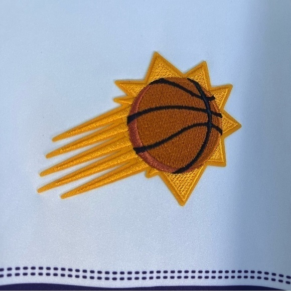 Phonex Suns Antigua White/Gray Bender Quarter Zip Pullover Top Men's 3XL License - Picture 2 of 8